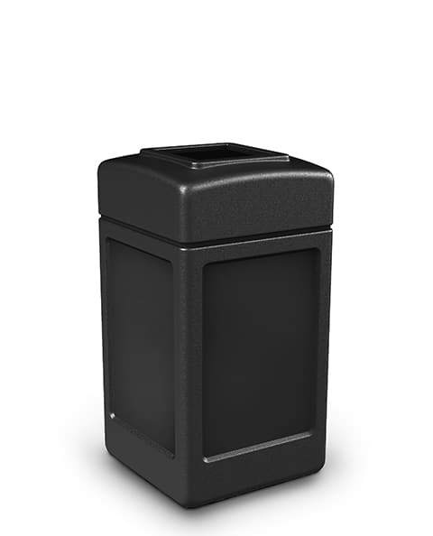Open-Top Square Waste Container 